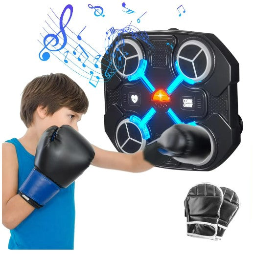 MÁQUINA DE BOXEO MUSICAL INTELIGENTE PARA NIÑOS Y ADULTOS