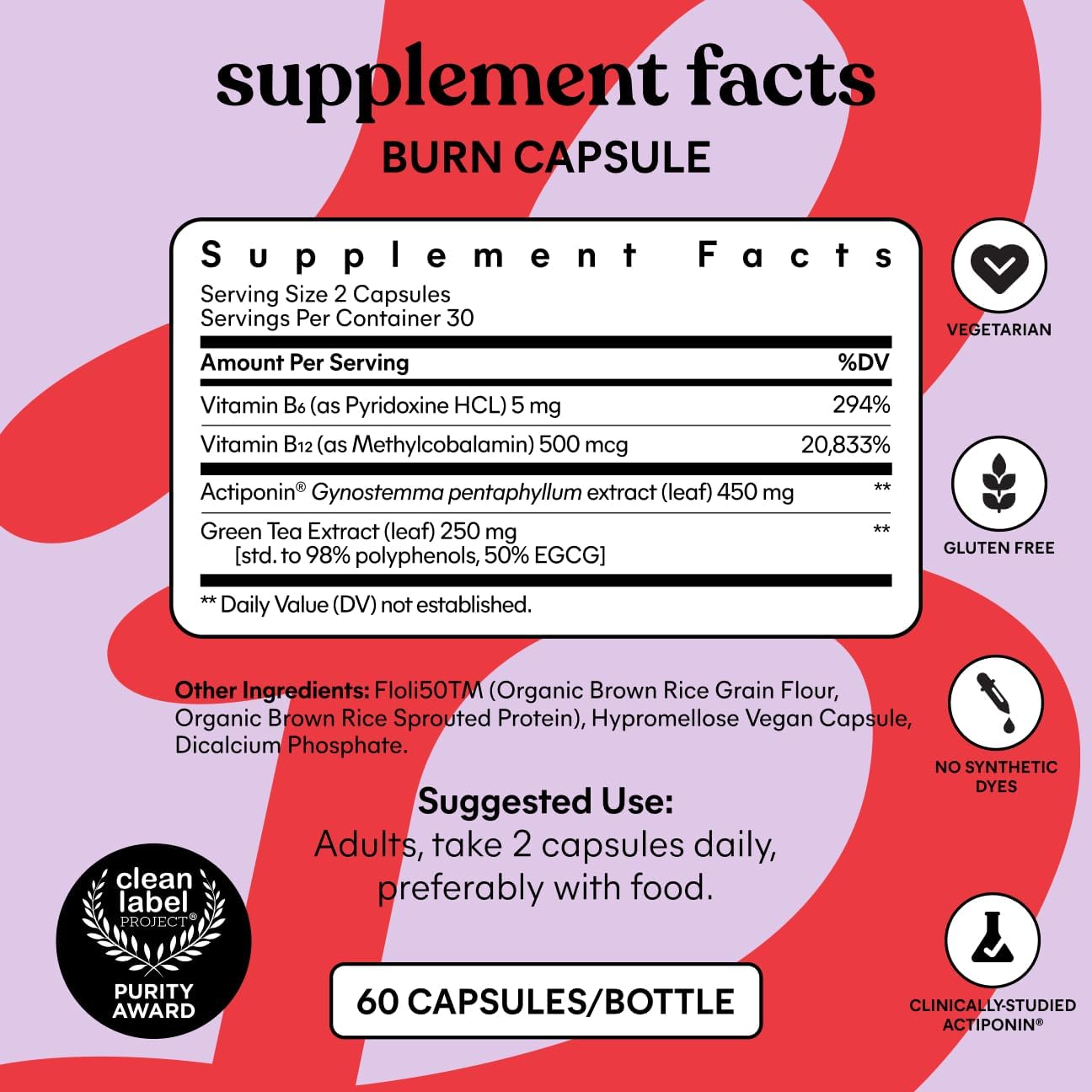 Lemme Burn Cápsulas x60 – Apoyo para Metabolismo, Energía y Control de Peso
