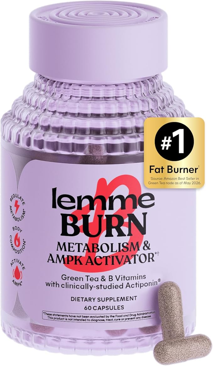Lemme Burn Cápsulas x60 – Apoyo para Metabolismo, Energía y Control de Peso